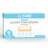 Silicone Foam Dressing, 2x5 Silicone Bandages for Wounds, Absorbent Foam Dressing with Adhesive Border, Medical Bandage with Showerproof Adhesive
